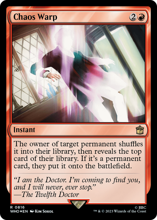 Chaos Warp (WHO-816) (Surge Foil)
