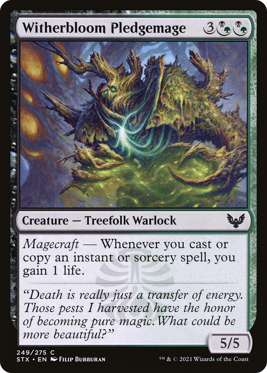 Witherbloom Pledgemage (STX-249) (Foil)