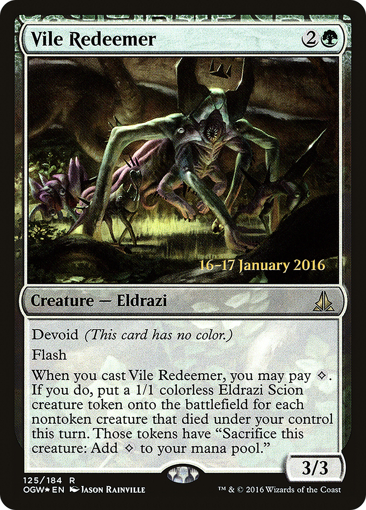 Vile Redeemer (PRE-125S) (Foil)