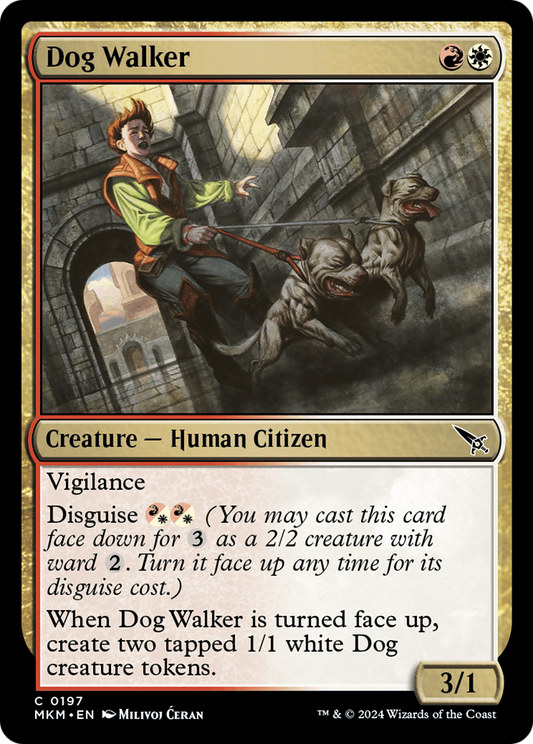 Dog Walker (MKM-197) (Foil)