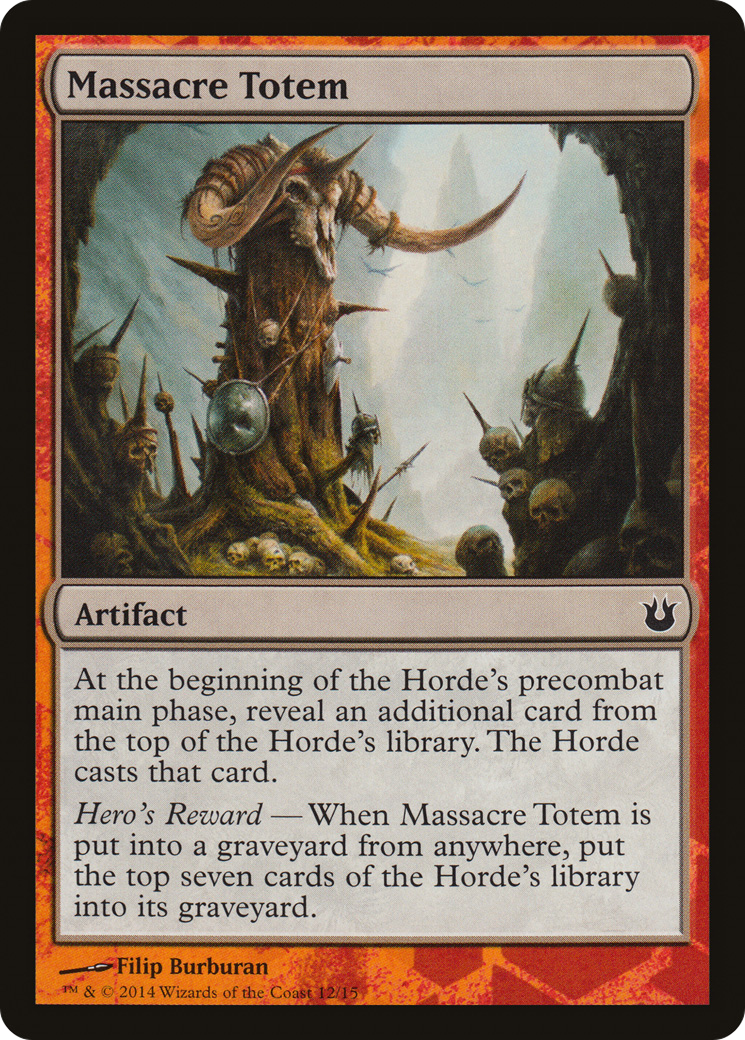 Massacre Totem (TBTH-012)