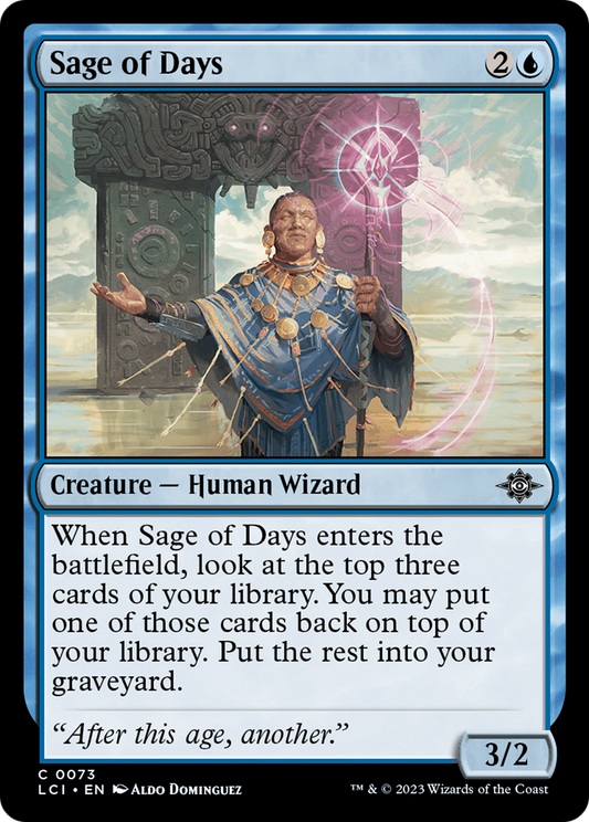 Sage of Days (LCI-073) (Foil)