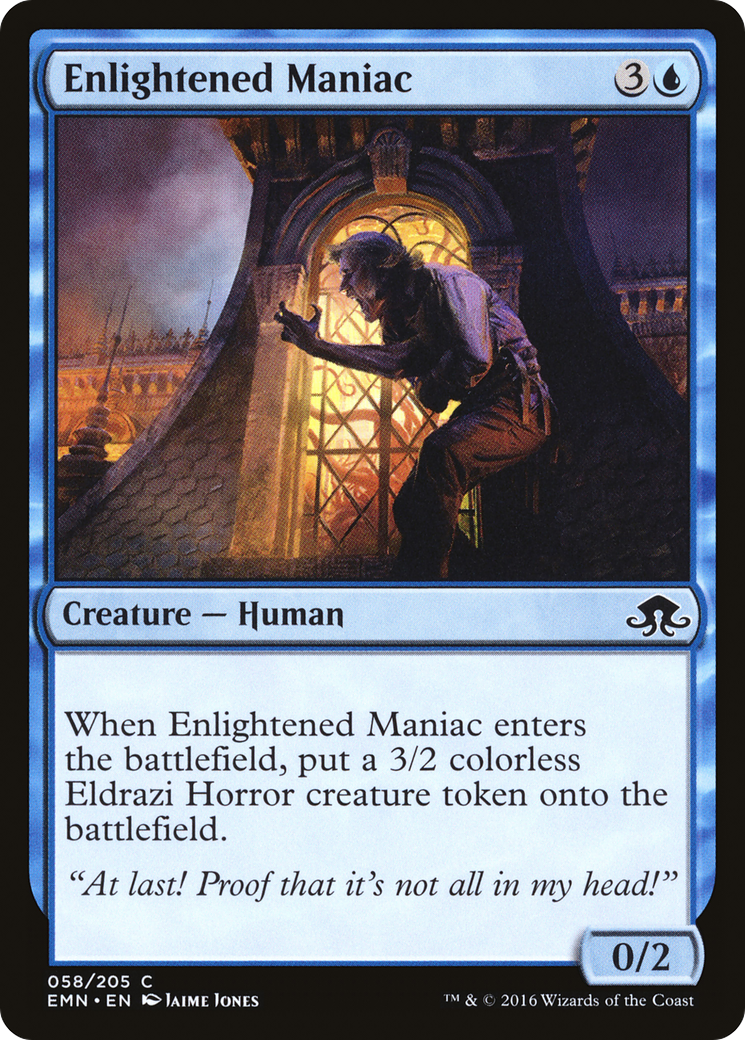 Enlightened Maniac (EMN-058) (Foil)
