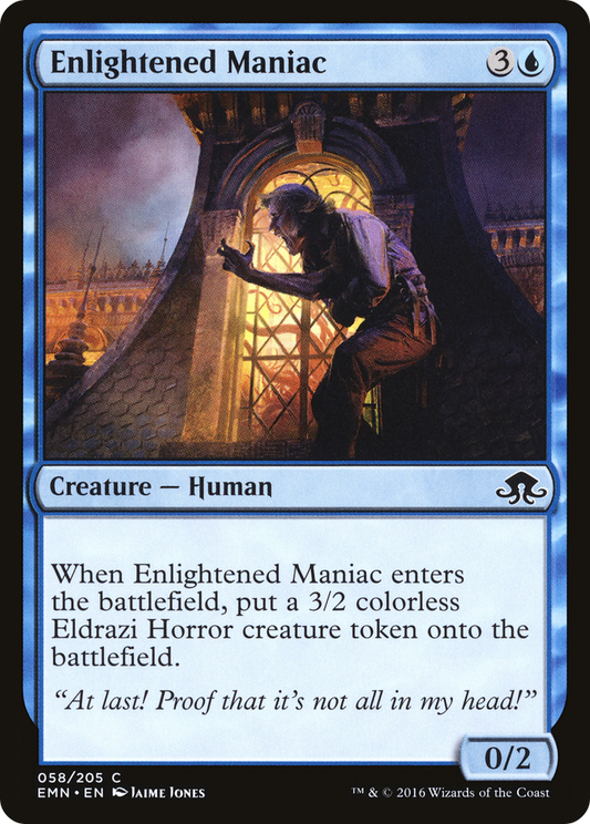 Enlightened Maniac (EMN-058) (Foil)