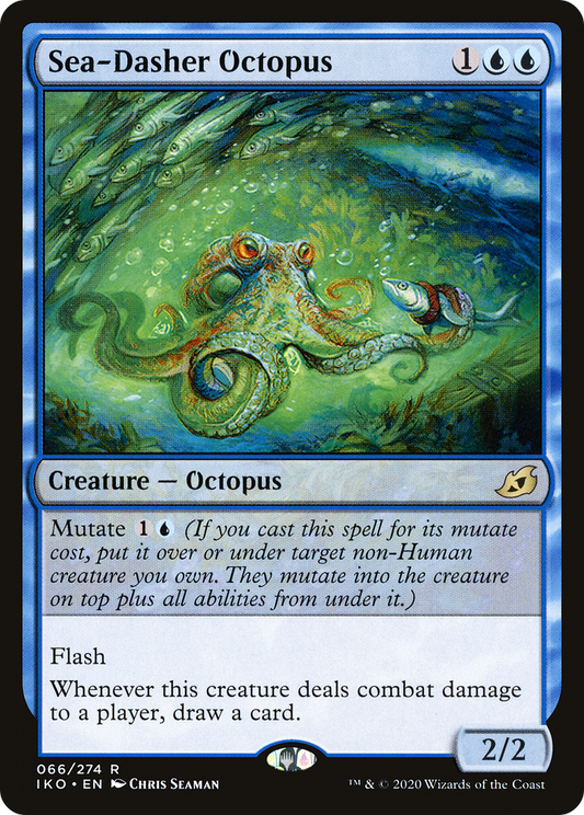 Sea-Dasher Octopus (IKO-066) (Foil)