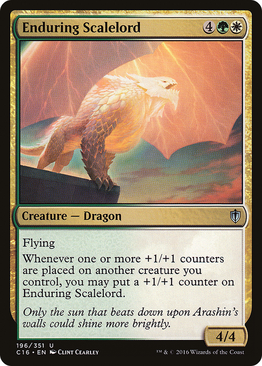 Enduring Scalelord (C16-196)