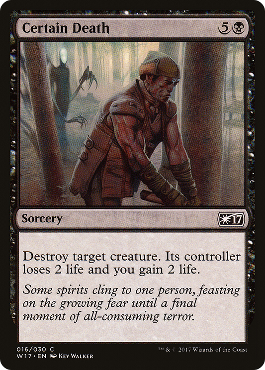 Certain Death (W17-016)