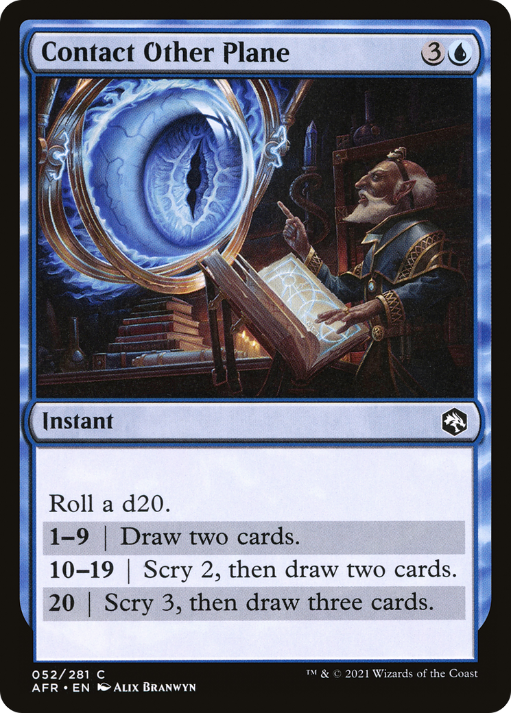 Contact Other Plane (AFR-052) (Foil)