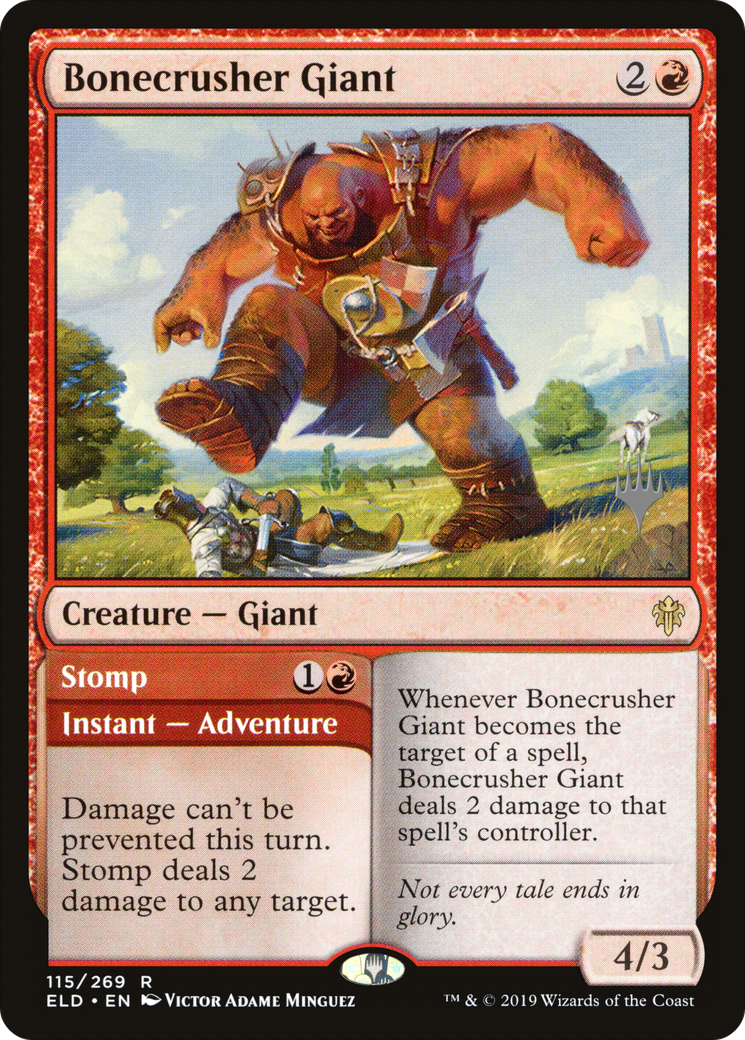 Bonecrusher Giant // Stomp (PPELD-115P) (Foil)