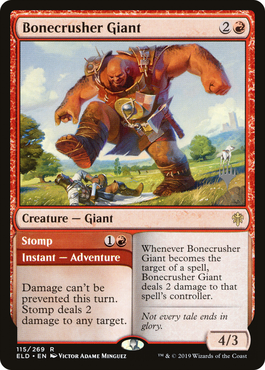 Bonecrusher Giant // Stomp (PPELD-115P) (Foil)