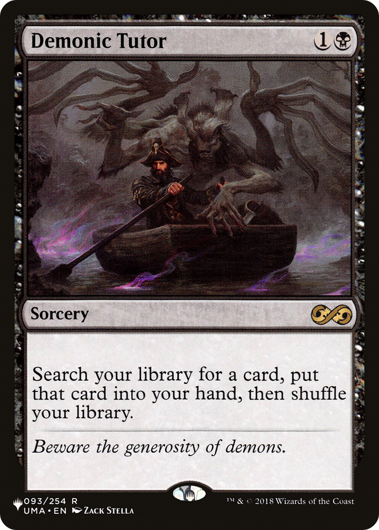 Demonic Tutor (LIST-UMA-93)