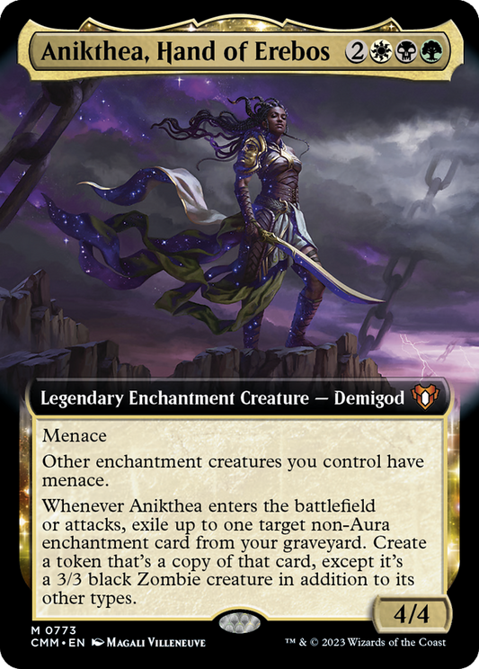 Anikthea, Hand of Erebos (CMM-773) (Extended Art) (Foil)