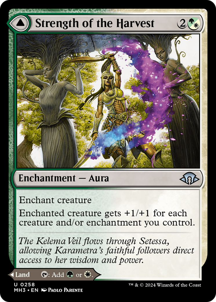 Strength of the Harvest // Haven of the Harvest (MH3-258) (Foil)