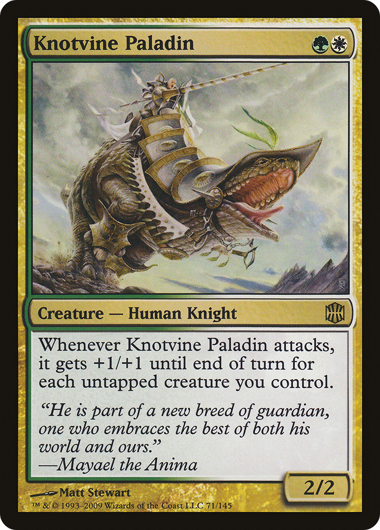 Knotvine Paladin (ARB-071) (Foil)