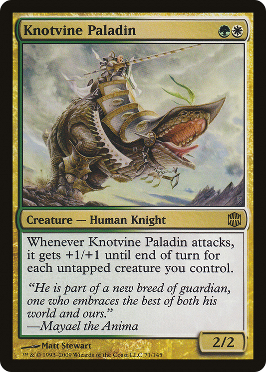 Knotvine Paladin (ARB-071) (Foil)