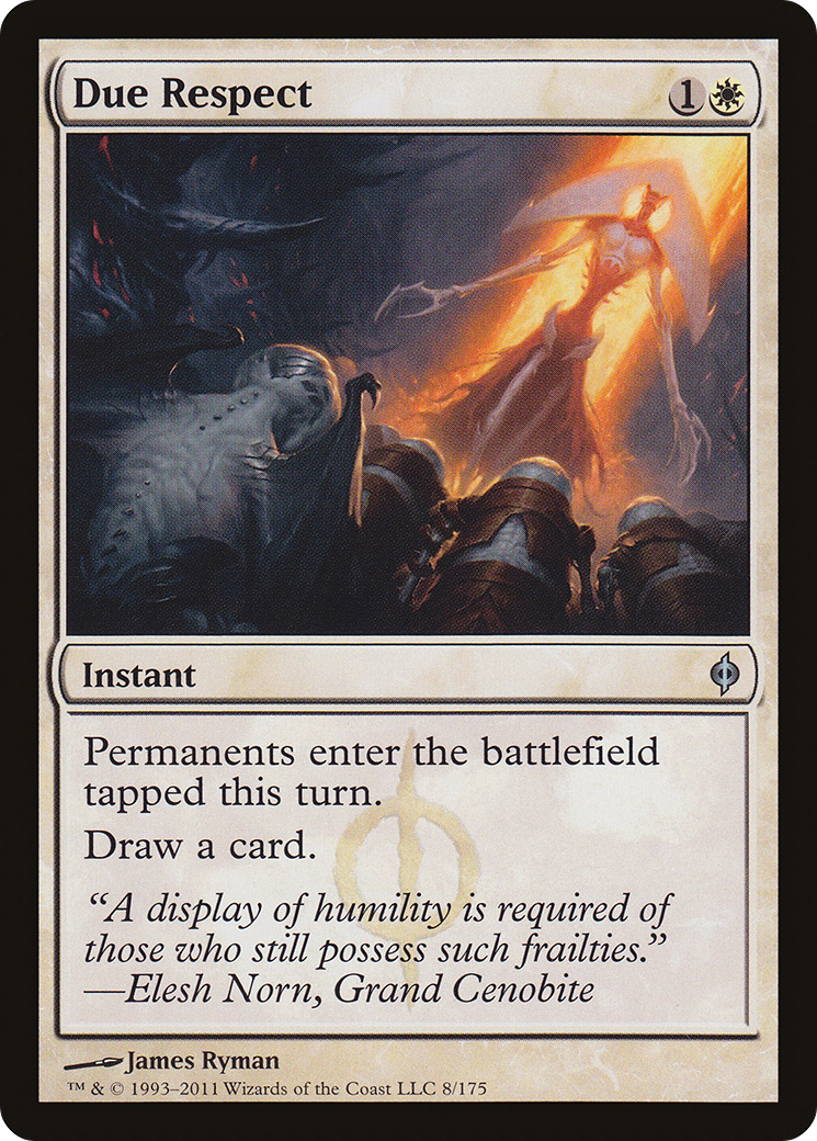 Due Respect (NPH-008) (Foil)
