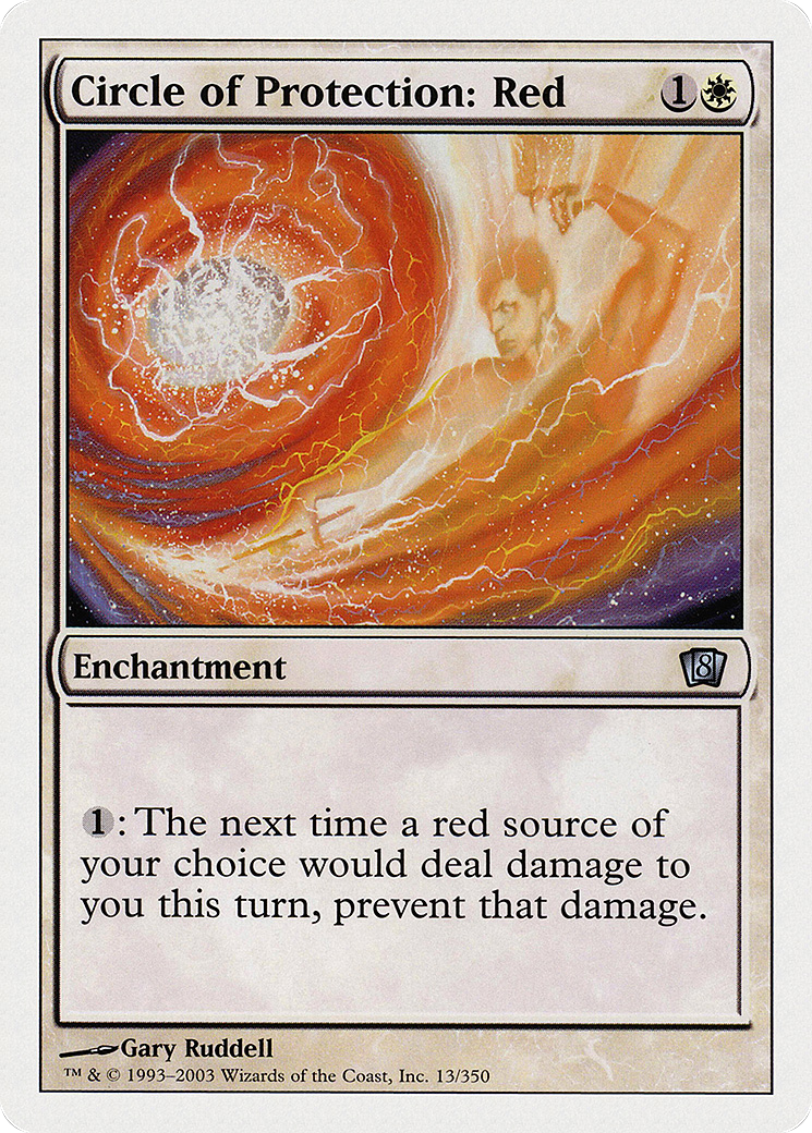 Circle of Protection: Red (8ED-013)