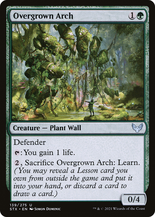 Overgrown Arch (STX-139) (Foil)