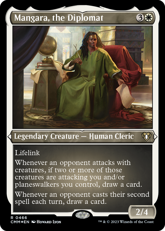 Mangara, the Diplomat (CMM-466) (Etched Foil)