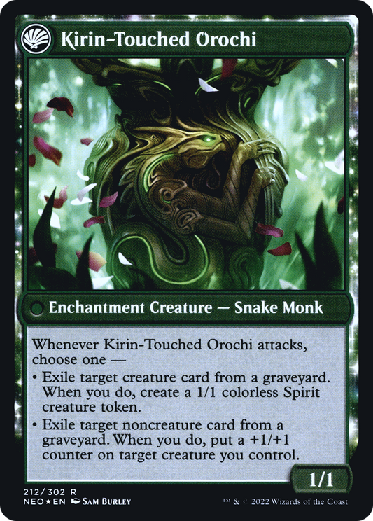 Teachings of the Kirin // Kirin-Touched Orochi (PRE-212S) (Foil)