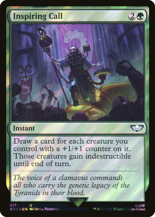 Inspiring Call (40K-217★) (Surge Foil)