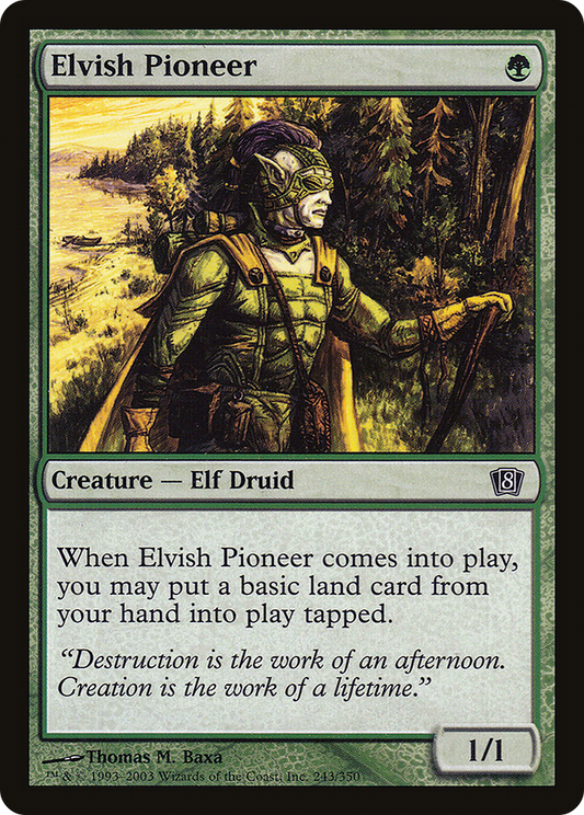 Elvish Pioneer (8ED-243★) (Foil)