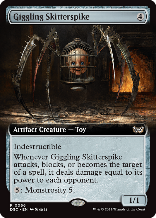 Giggling Skitterspike (DSC-066) (Extended Art)
