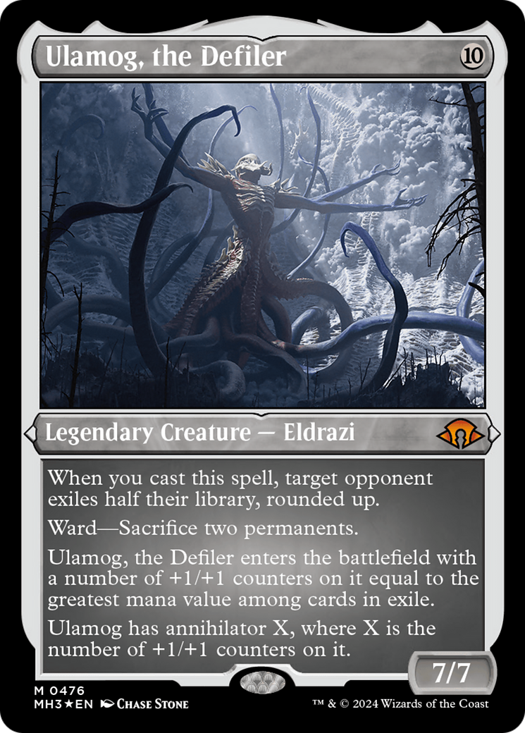 Ulamog, the Defiler (MH3-476) (Etched Foil)