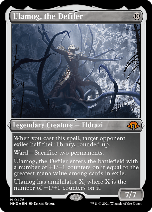 Ulamog, the Defiler (MH3-476) (Etched Foil)