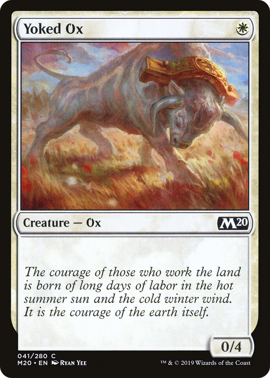 Yoked Ox (M20-041)