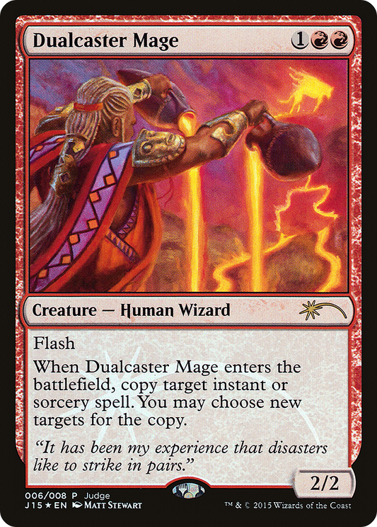 Dualcaster Mage (JDG-006) (Foil)