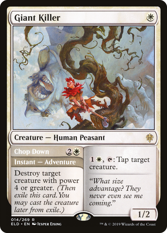 Giant Killer // Chop Down (PPELD-14P) (Foil)