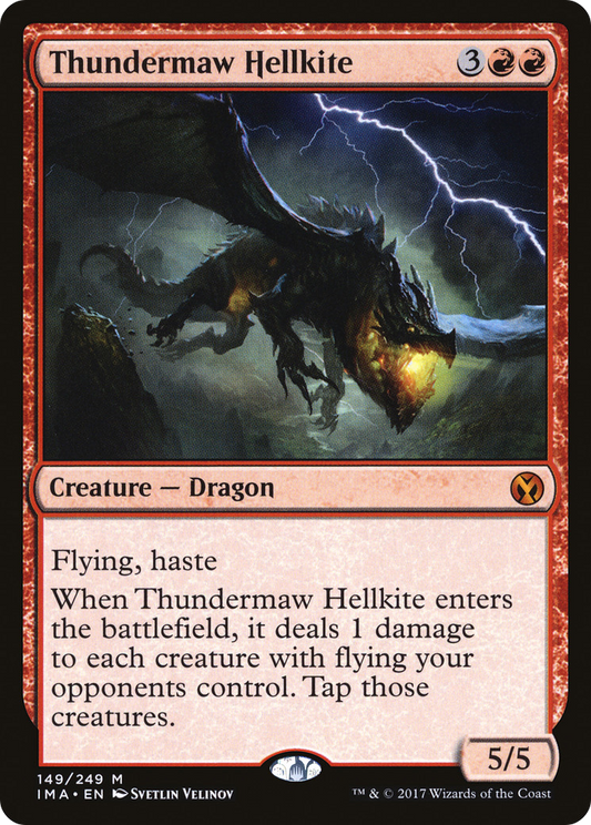 Thundermaw Hellkite (IMA-149) (Foil)