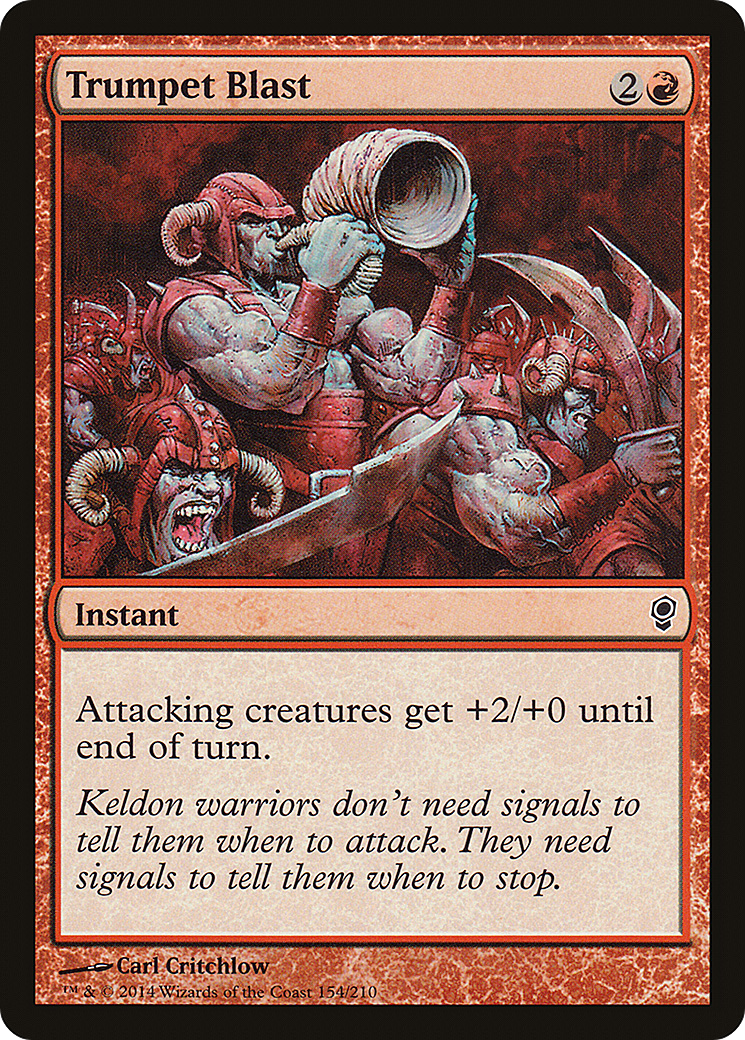 Trumpet Blast (CNS-154) (Foil)