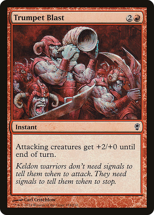 Trumpet Blast (CNS-154) (Foil)