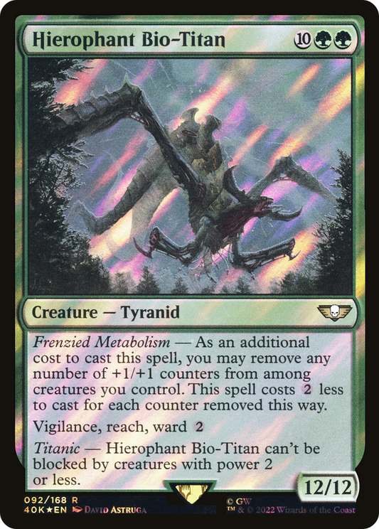 Hierophant Bio-Titan (40K-92★) (Surge Foil)