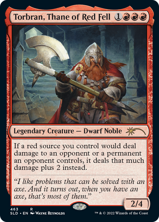 Torbran, Thane of Red Fell (SLD-463) (Foil)