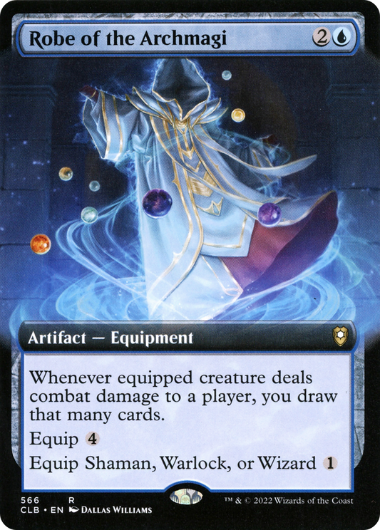 Robe of the Archmagi (CLB-566) (Extended Art) (Foil)