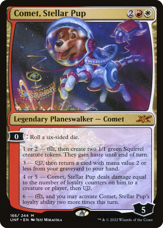 Comet, Stellar Pup (UNF-166) (Foil)