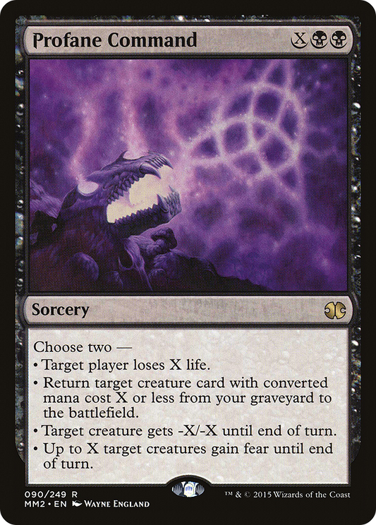 Profane Command (MM2-090) (Foil)