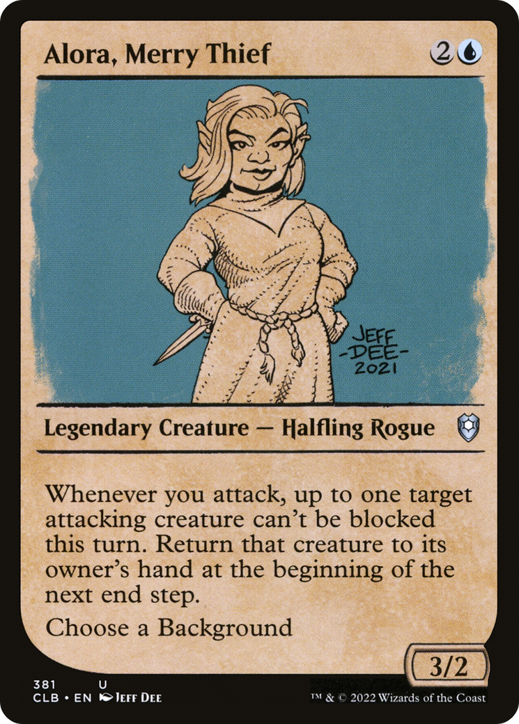 Alora, Merry Thief (CLB-381) (Showcase) (Foil)