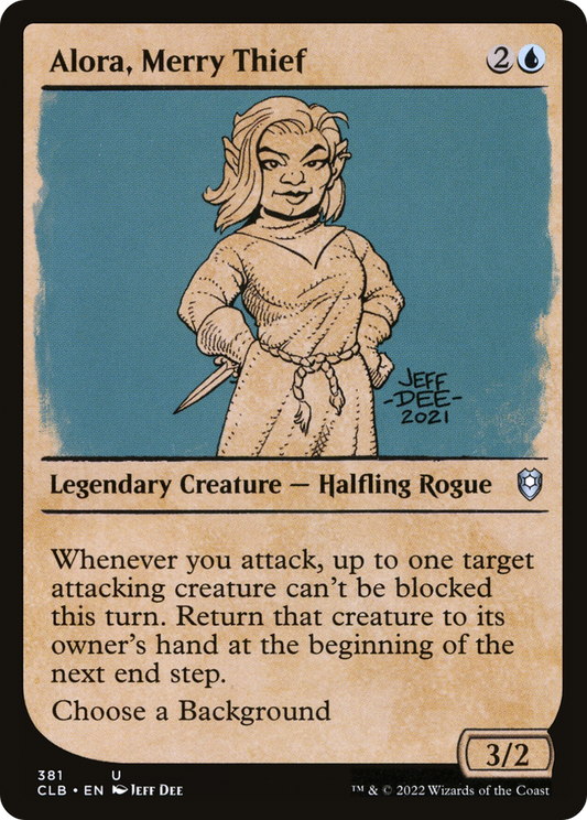 Alora, Merry Thief (CLB-381) (Showcase) (Foil)