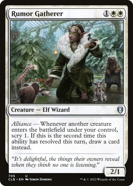 Rumor Gatherer (CLB-705)