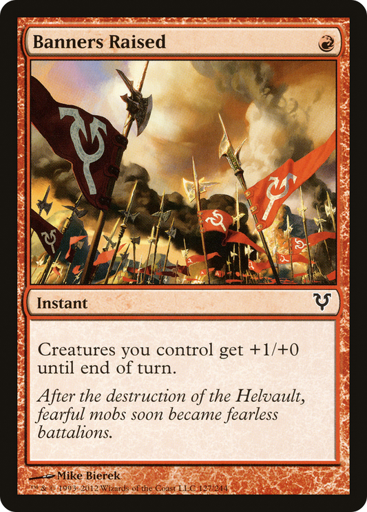 Banners Raised (AVR-127)