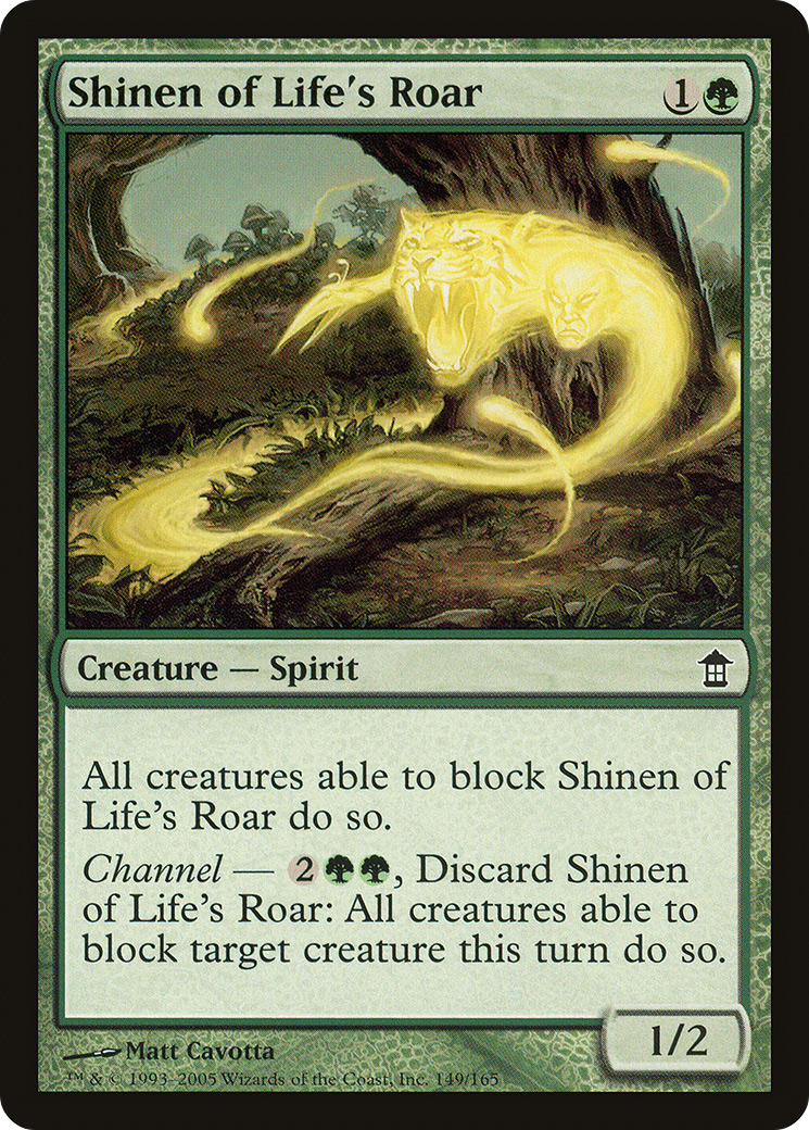 Shinen of Life's Roar (SOK-149) (Foil)