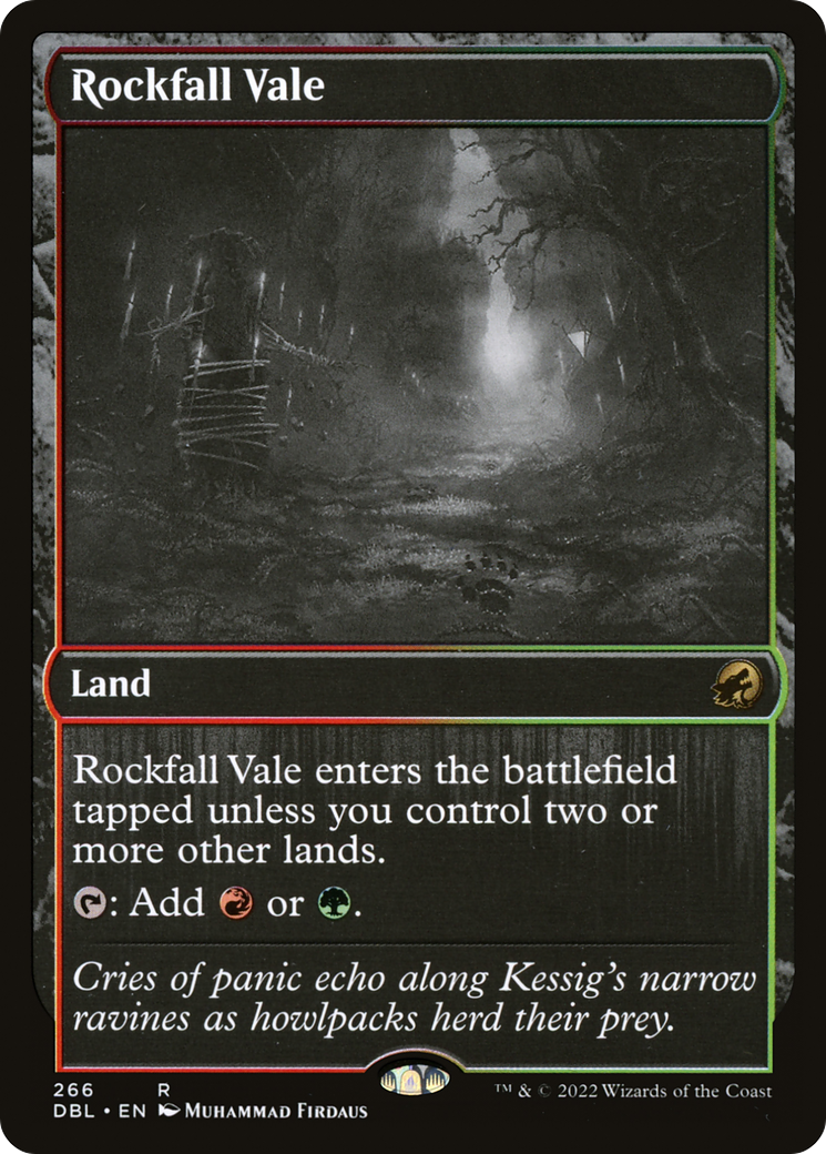 Rockfall Vale (DBL-266) (Foil)