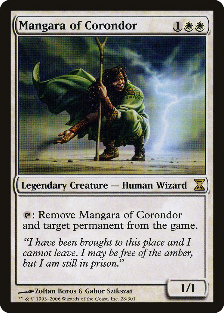 Mangara of Corondor (TSP-028) (Foil)