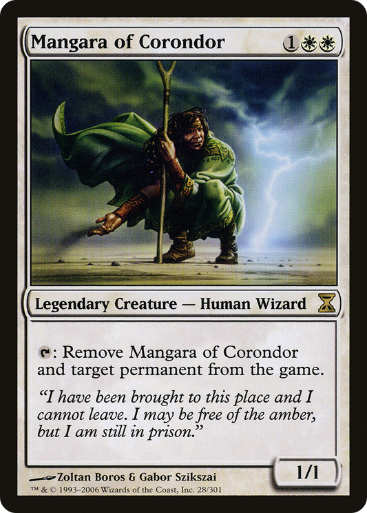 Mangara of Corondor (TSP-028) (Foil)