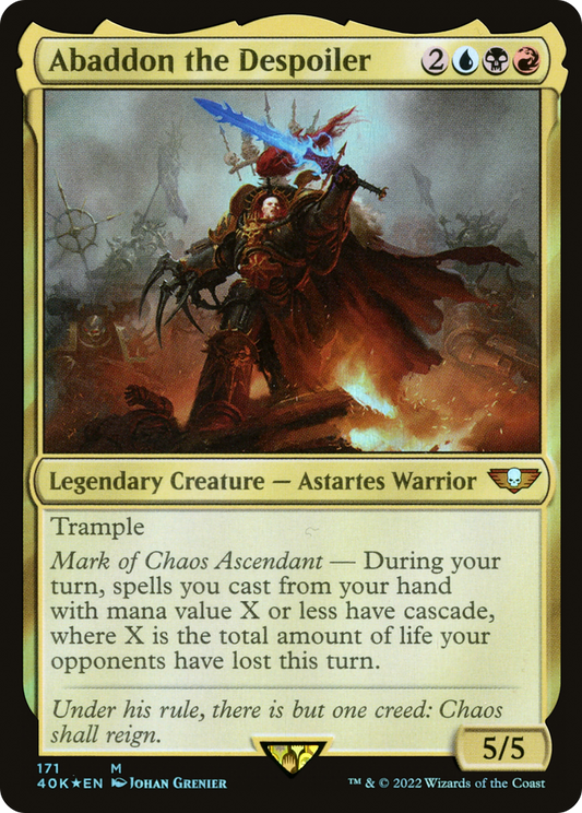 Abaddon the Despoiler (40K-171) (Foil)