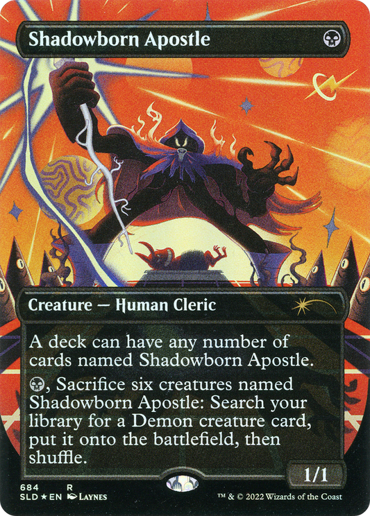 Shadowborn Apostle (SLD-684) (Borderless) (Foil)